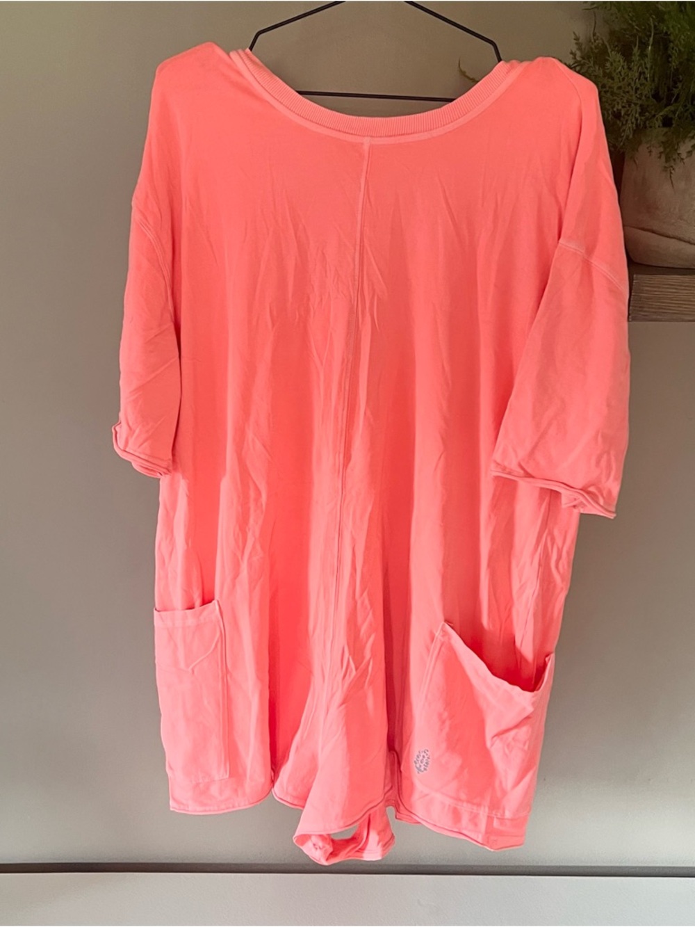 Free People Hot Shot Tee Romper